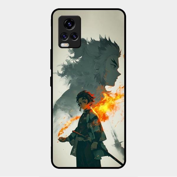 Tanjiro Dream Glass Case Cover For Vivo V20 Pro 5G