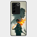 Tanjiro Dream Glass Case Cover For Vivo V27 5G