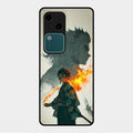 Tanjiro Dream Glass Case Cover For Vivo V30 5G