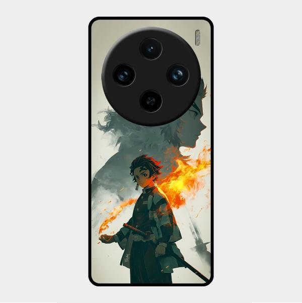 Tanjiro Dream Glass Case Cover For Vivo X100 Pro 5G