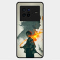 Tanjiro Dream Glass Case Cover For Vivo X80 5G