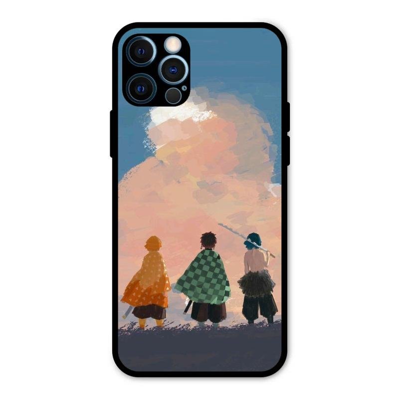 Team Slayer Glass Case Cover For iPhone 12 Pro