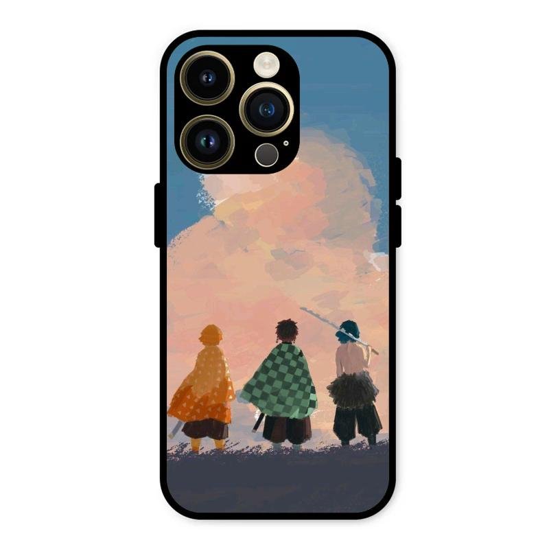 Team Slayer Glass Case Cover For iPhone 14 Pro