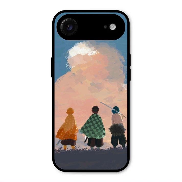 Team Slayer Glass Case Cover For iPhone Air