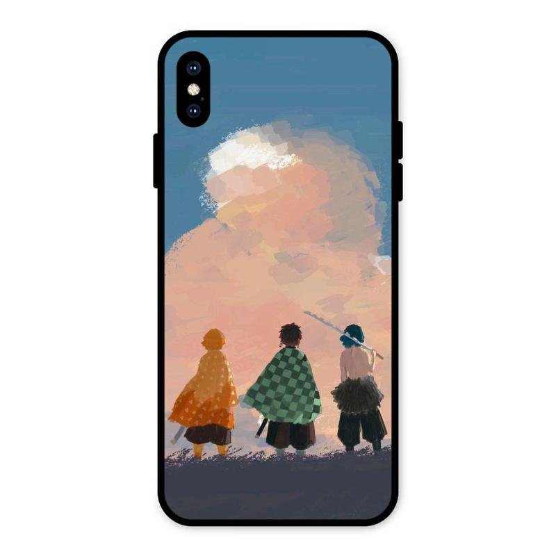 Team Slayer Glass Case Cover For iPhone XS Max