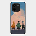 Team Slayer Glass Case Cover For Iqoo Z9X 5G
