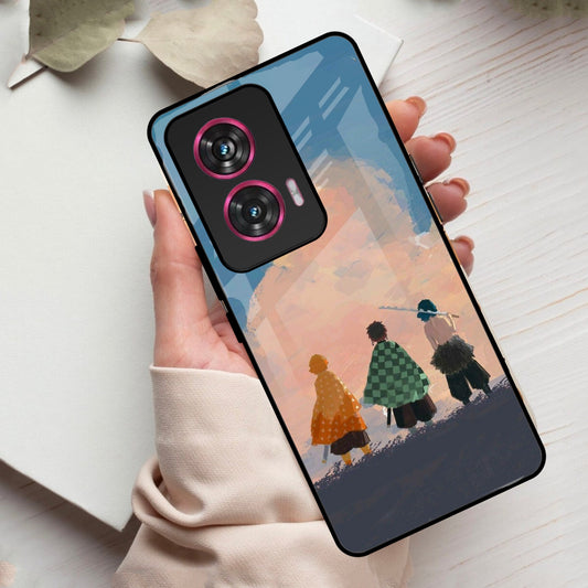 Team Slayer Glass Case Cover For Motorola