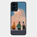 Team Slayer Glass Case Cover For Motorola G45 5G
