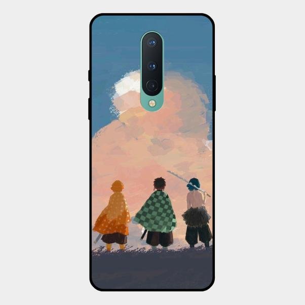 Team Slayer Glass Case Cover For Oneplus 8