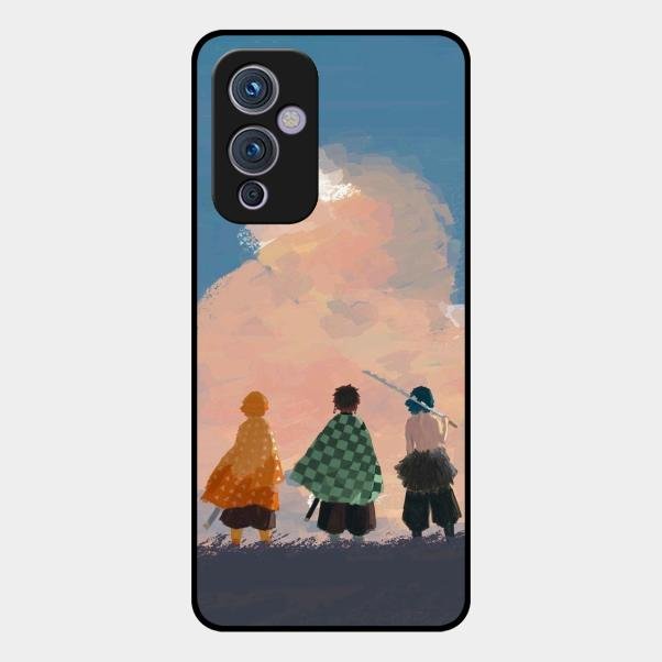Team Slayer Glass Case Cover For Oneplus 9 5G