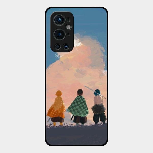 Team Slayer Glass Case Cover For Oneplus 9 Pro 5G