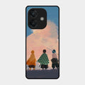 Team Slayer Glass Case Cover For Oppo A3X 5G