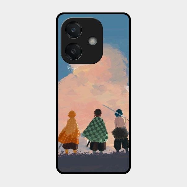 Team Slayer Glass Case Cover For Oppo A3X 5G