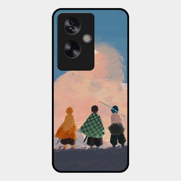 Team Slayer Glass Case Cover For Oppo A79 5G