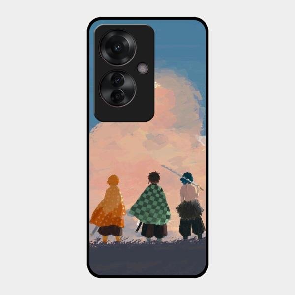 Team Slayer Glass Case Cover For Oppo F25 Pro 5G