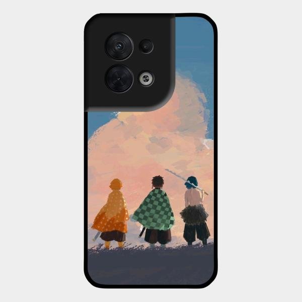 Team Slayer Glass Case Cover For Oppo Reno 8 5G