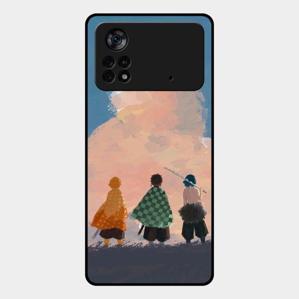 Team Slayer Glass Case Cover For Poco X4 Pro 5G