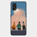 Team Slayer Glass Case Cover For Realme 7 Pro