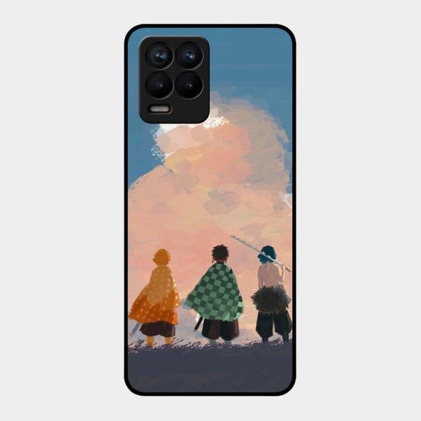 Team Slayer Glass Case Cover For Realme 8 Pro