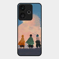Team Slayer Glass Case Cover For Redmi 13 5G