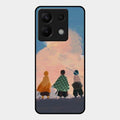 Team Slayer Glass Case Cover For Redmi Note 13 Pro 5G