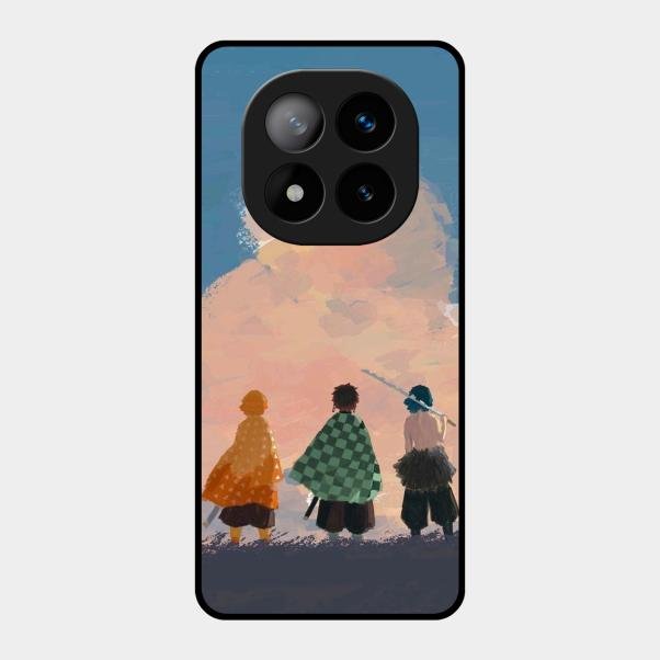 Team Slayer Glass Case Cover For Redmi Note 14 Pro Plus 5G