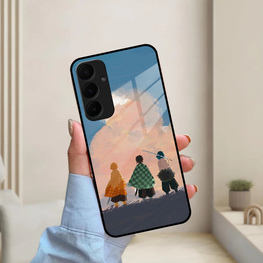 Team Slayer Glass Case Cover For Samsung