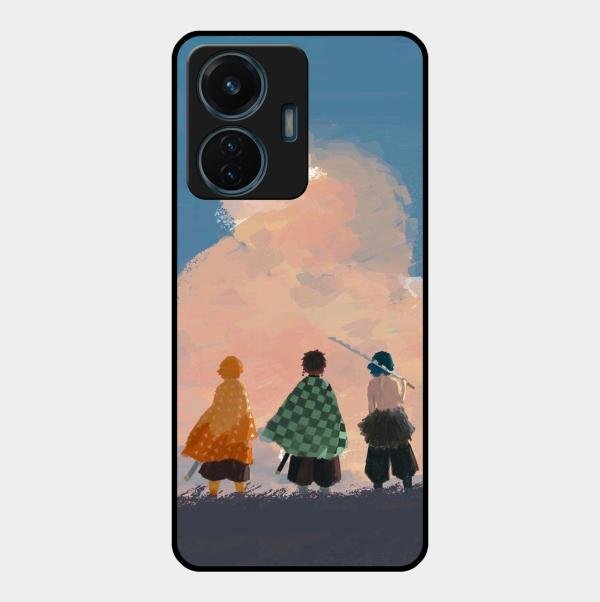 Team Slayer Glass Case Cover For Vivo T1 44W 4G