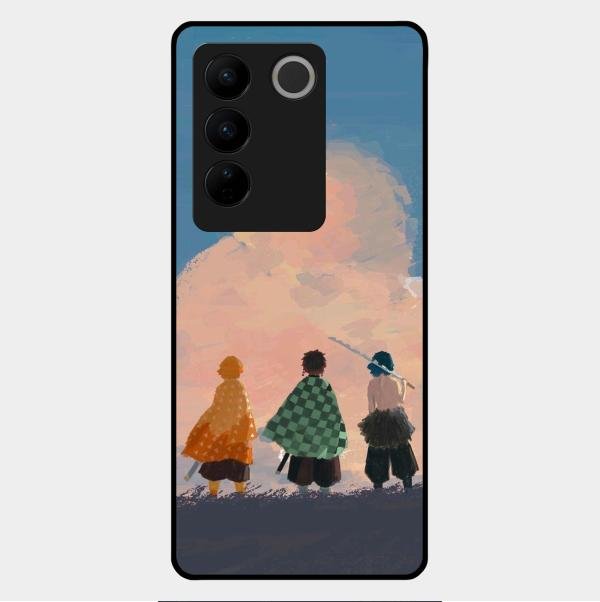Team Slayer Glass Case Cover For Vivo V27 Pro 5G