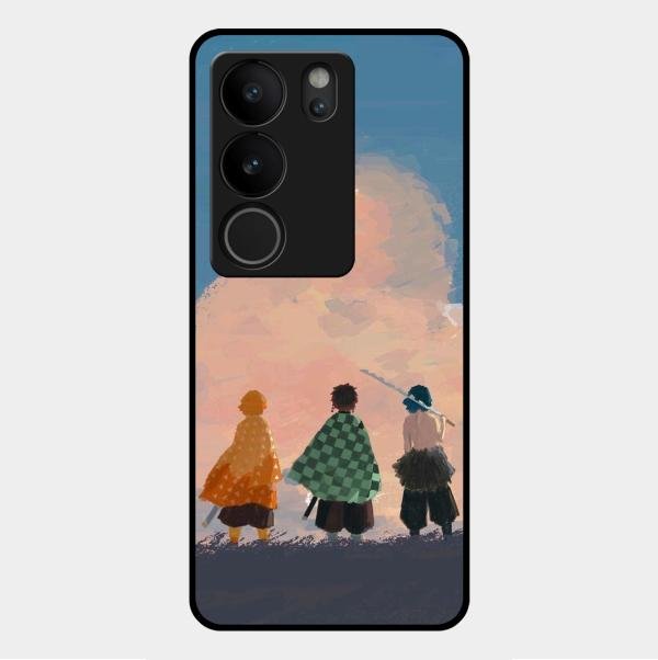 Team Slayer Glass Case Cover For Vivo V29 5G