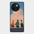 Team Slayer Glass Case Cover For Vivo V30E 5G