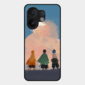 Team Slayer Glass Case Cover For Vivo V60 5G