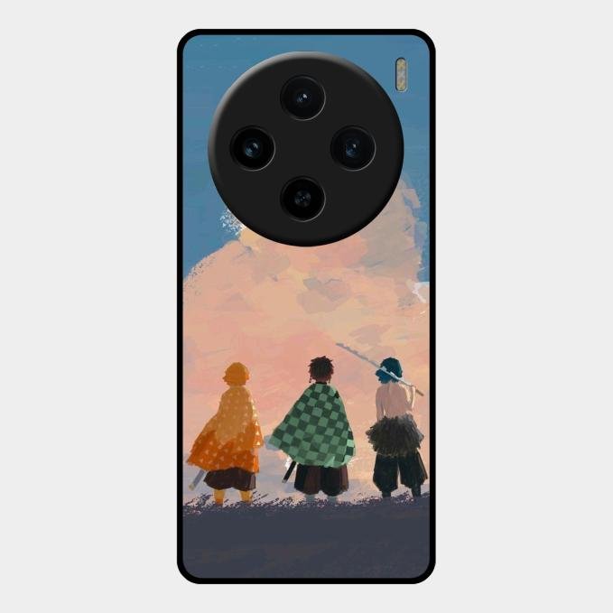 Team Slayer Glass Case Cover For Vivo X100 5G