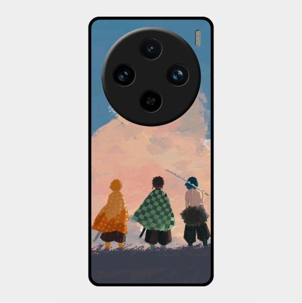 Team Slayer Glass Case Cover For Vivo X100 Pro 5G