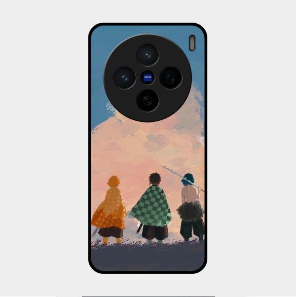 Team Slayer Glass Case Cover For Vivo X200 5G