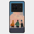 Team Slayer Glass Case Cover For Vivo X80 5G