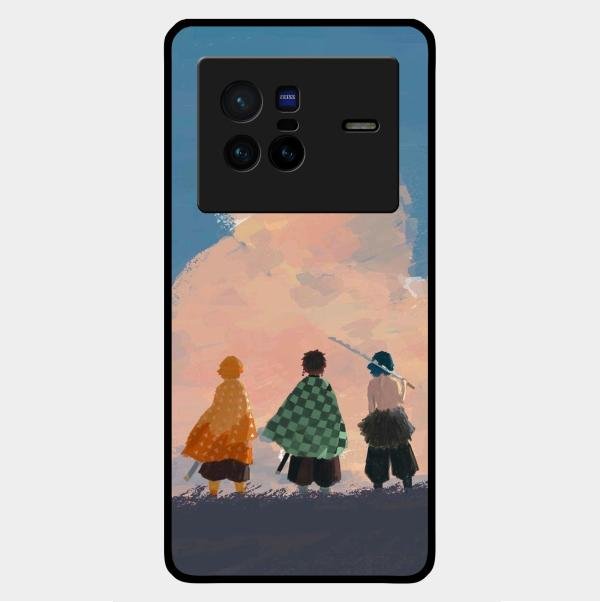 Team Slayer Glass Case Cover For Vivo X80 5G
