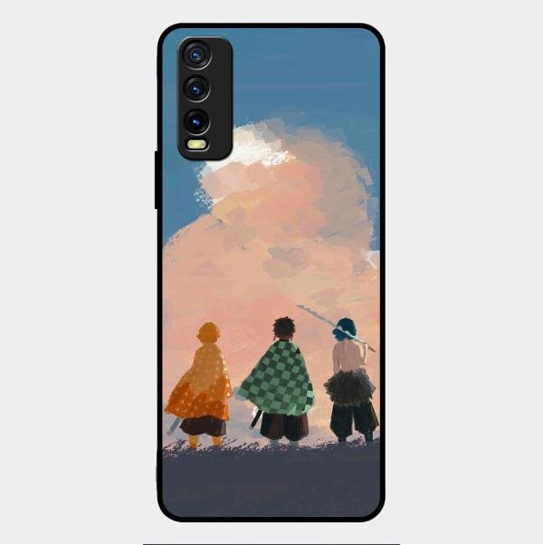 Team Slayer Glass Case Cover For Vivo Y12G