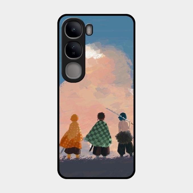 Team Slayer Glass Case Cover For Vivo Y300 5G