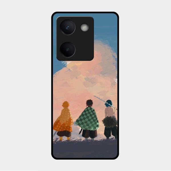 Team Slayer Glass Case Cover For Vivo Y300 Plus 5G