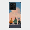 Team Slayer Glass Case Cover For Vivo Y35