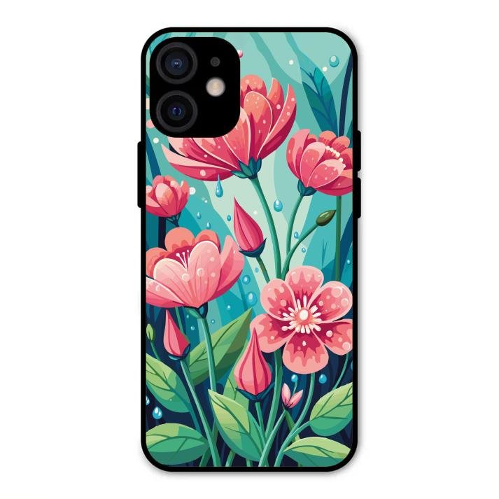Tears of Spring Glass Case Cover For iPhone 12 mini