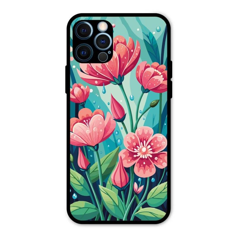 Tears of Spring Glass Case Cover For iPhone 12 Pro Max