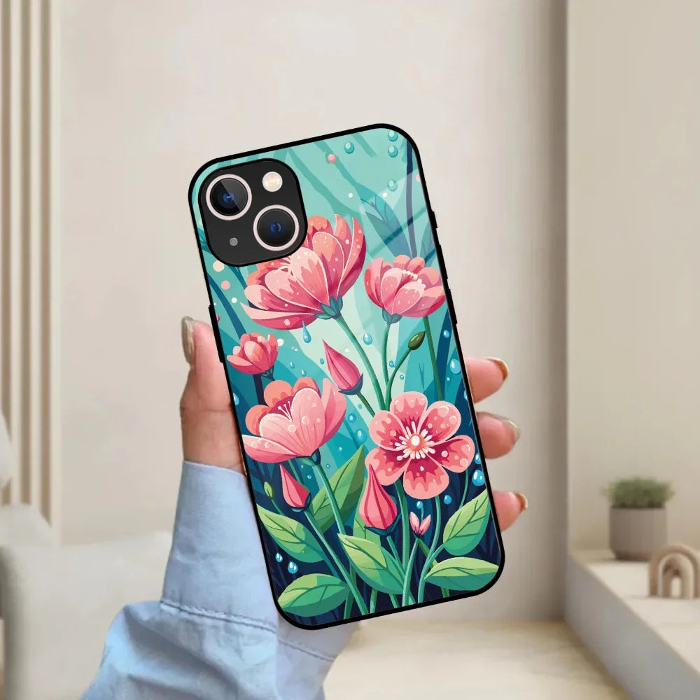 Tears of Spring Glass Case Cover For iPhone - ShopOnCliQ