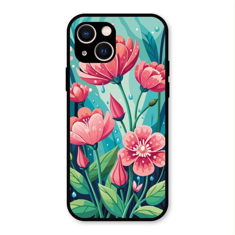 Tears of Spring Glass Case Cover For iPhone 13