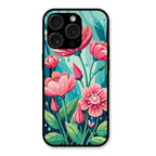 Tears of Spring Glass Case Cover For iPhone 15 Pro Max
