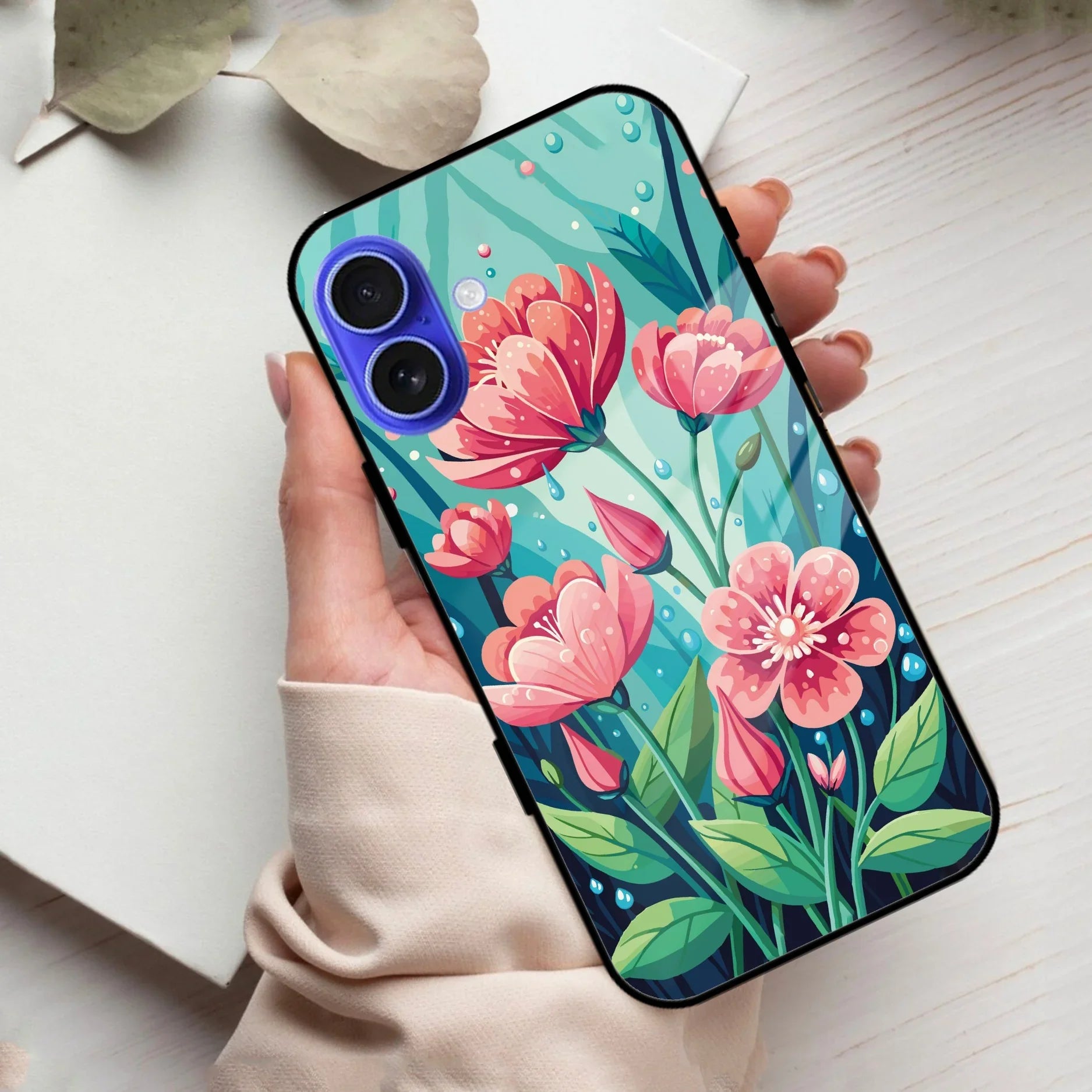 Tears of Spring Glass Case Cover For iPhone - ShopOnCliQ