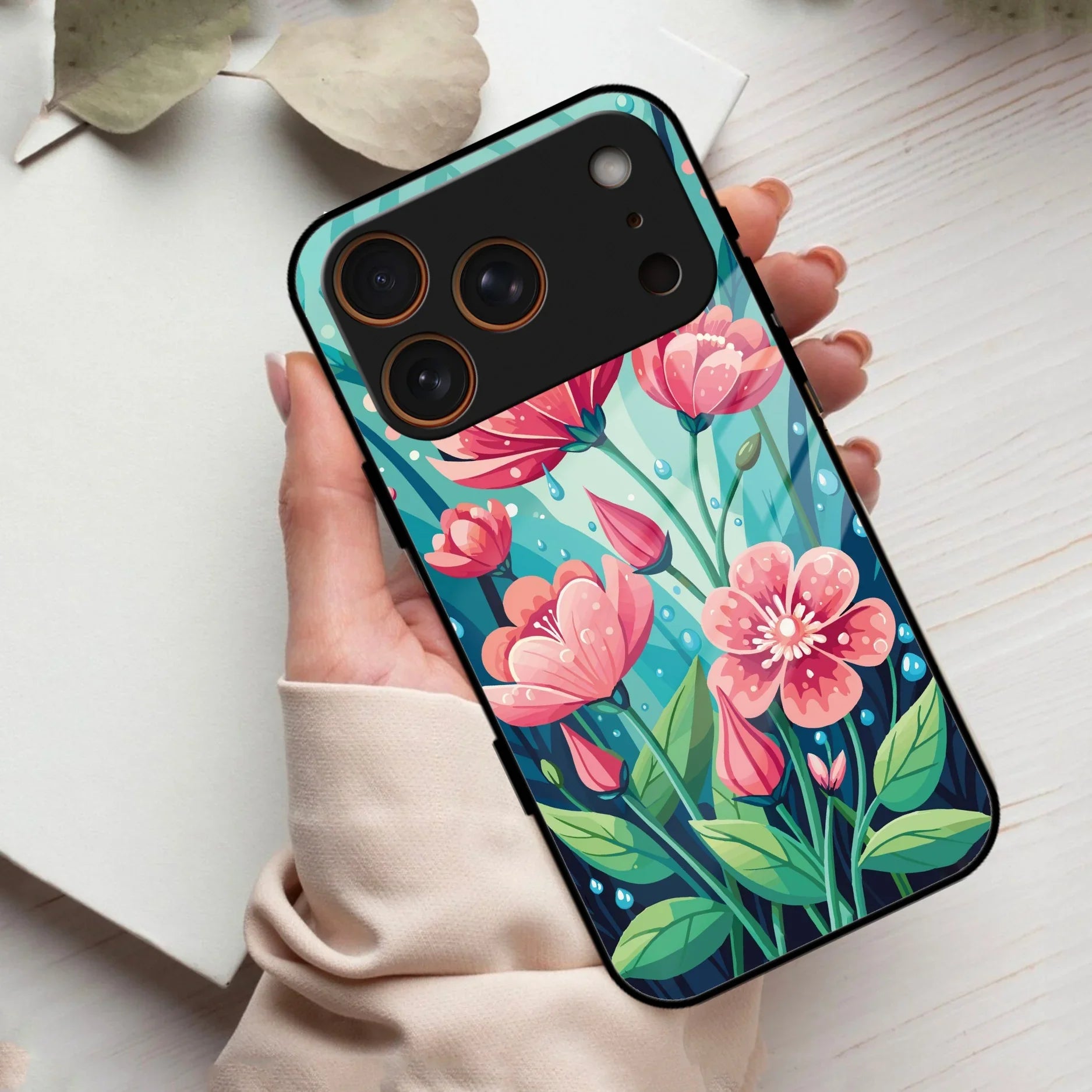 Tears of Spring Glass Case Cover For iPhone - ShopOnCliQ