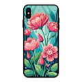 Tears of Spring Glass Case Cover For iPhone XS Max