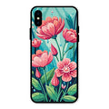 Tears of Spring Glass Case Cover For iPhone XS